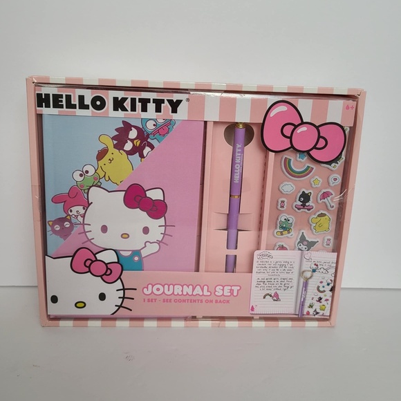 Sanrio Hello Kitty journal gift set New - Picture 3 of 12